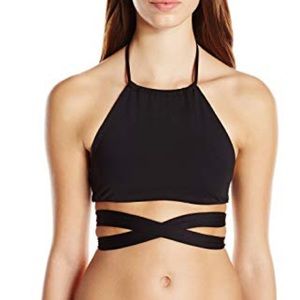 NWT L Space Lizzie Halter Wrap Top